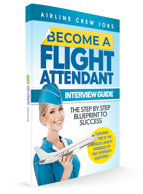 The Ultimate Flight Attendant Interview Guide - Book cover showing professional flight attendant interview preparation guide